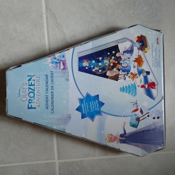 Disney Olaf's Frozen Adventure 25 Piece Advent Calendar New Sealed Package - Picture 3 of 4